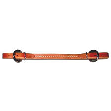 REINS - BERLIN SEWN LEATHER CURB STRAP/H416 - BERLIN - Mock Brothers Saddlery and Western Wear