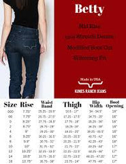 Womens Jeans - KIMES WOMEN'S JEANS/BETTY - KIMES - Mock Brothers Saddlery and Western Wear