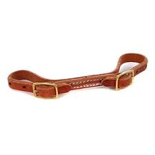 REINS - BERLIN REINERS CURB STRAP/H418 - BERLIN - Mock Brothers Saddlery and Western Wear