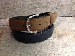 Belts - JUSTIN MEN'S BROWN/BLACK BELT/53700/ X5400 - Justin - Mock Brothers Saddlery and Western Wear