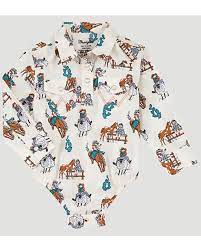Wrangler Infant Girls Kids Shirt/Onezee/PQ5402M
