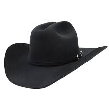 Resistol Midnight 07 Hat Black Silverbelly
