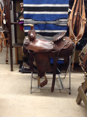 saddle - Used Western Heritage Roper 15 1/2